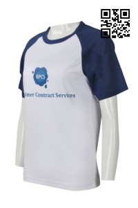 T691 來樣訂做T恤款式   設計LOGOT恤款式  基建工程公司 顧問T恤 自訂女裝T恤款式  T恤生產商     白色